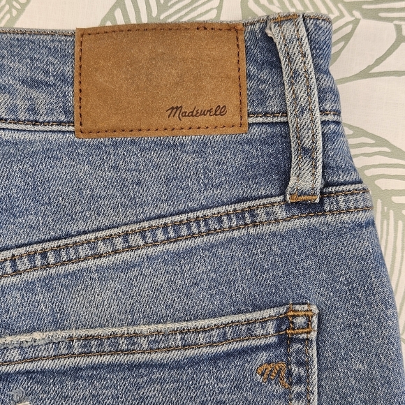 Madewell The Perfect Vintage Jeans Blue Distressed Jeans, Size 25 - Picture 6 of 8